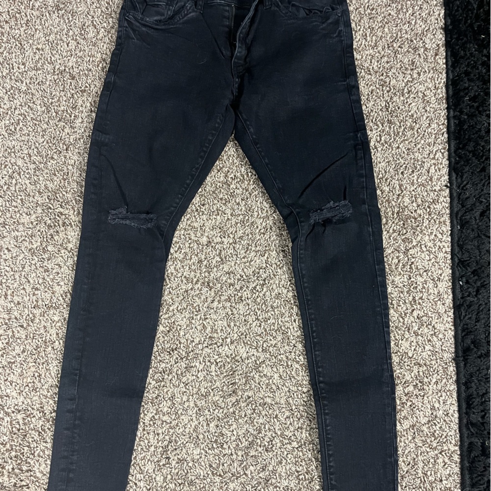 Youngla Black Skinny Jeans